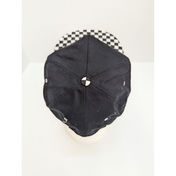 Georgia Automobile Racing Wide Brim Braid Black Adj Nissin Snapback Cap Hat - Picture 5 of 8